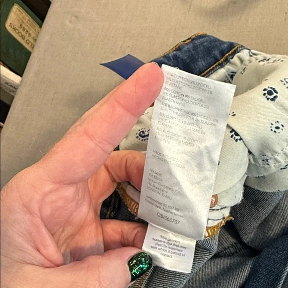 Pilcro The Icon Flare Blue Denim Jeans size 33 - Picture 8 of 8